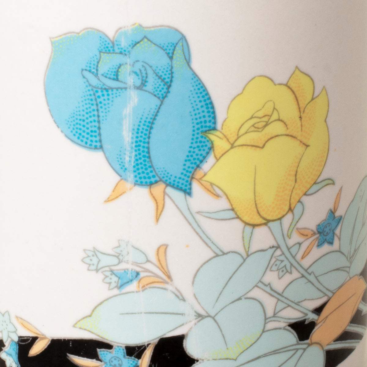 Blue Rose Mug