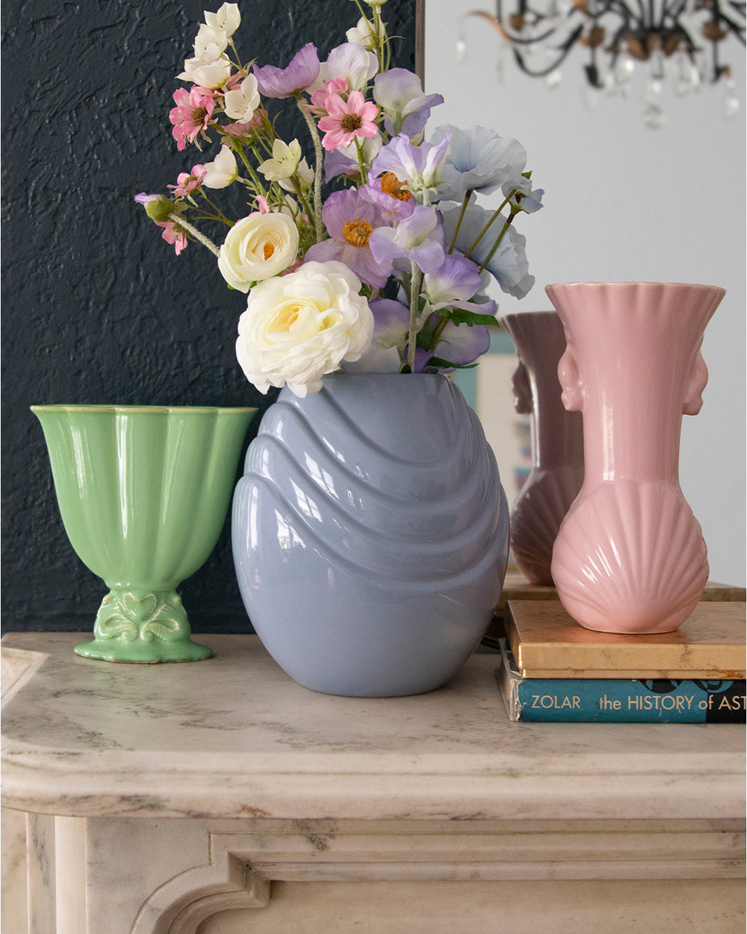 80s Wave Vase