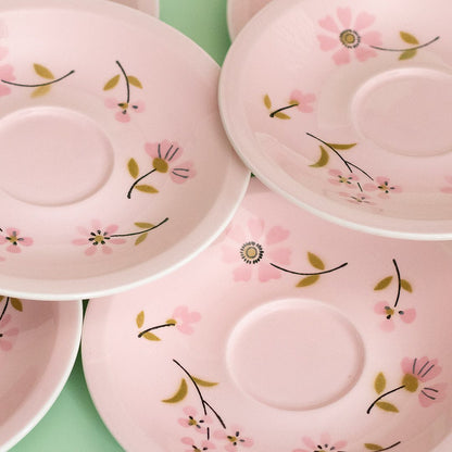 Set of Pastel Mikasa Dessert Plates