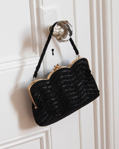 Scalloped Beaded Purse