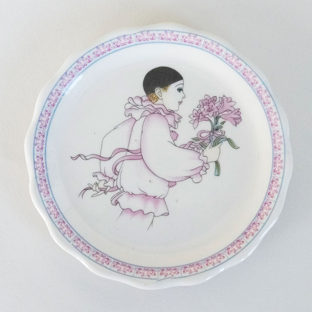 Pink Pierrette Display Plate