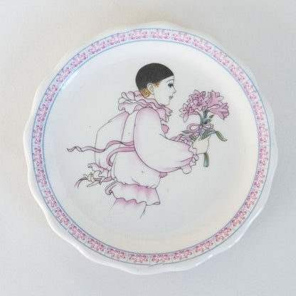 Pink Pierrette Display Plate
