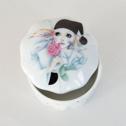 Pierrot Trinket Box