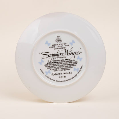 Sapphire Wings Display Plate