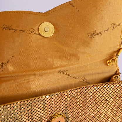 Whiting and Davis Gold Mesh Purse