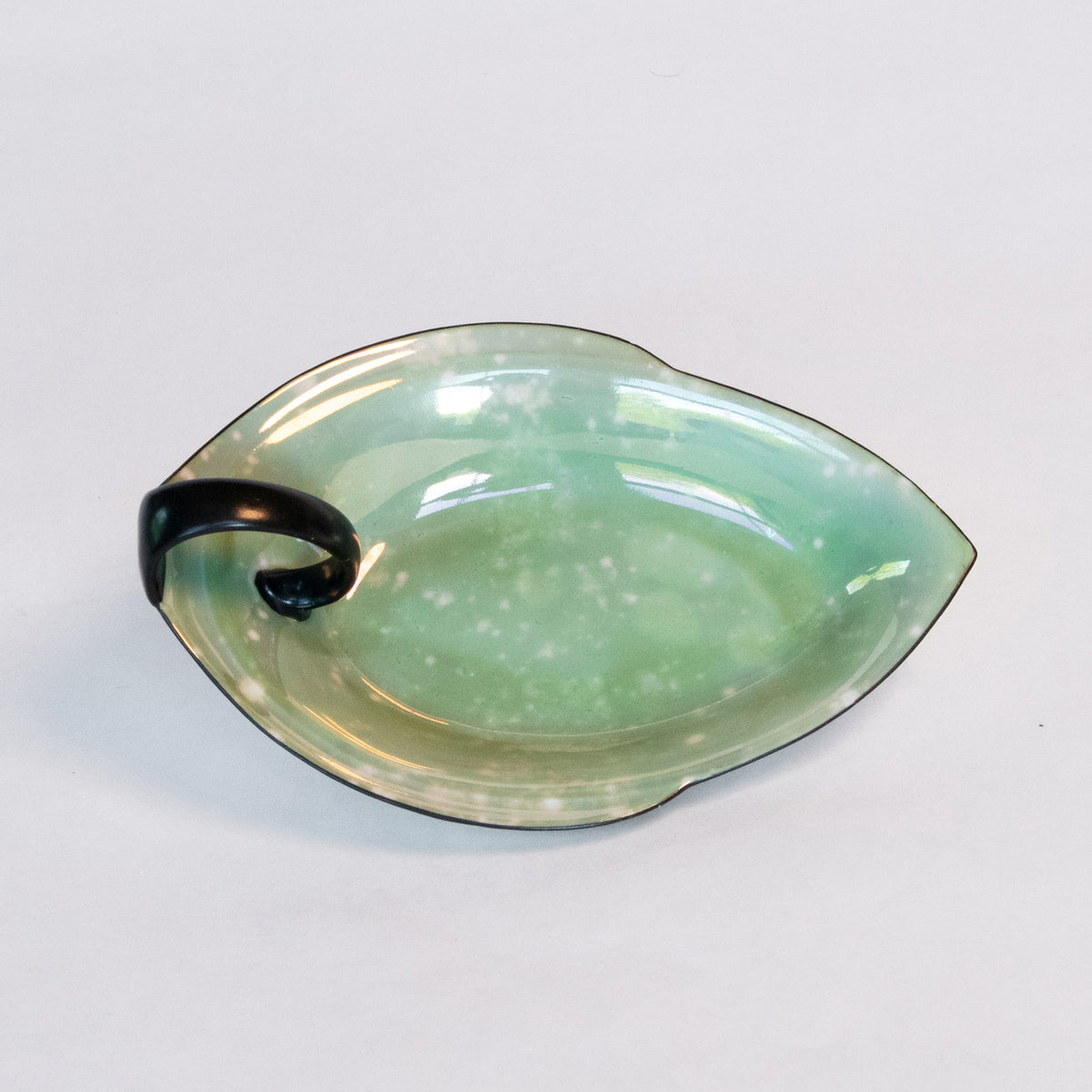 Iridescent Leaf Dish