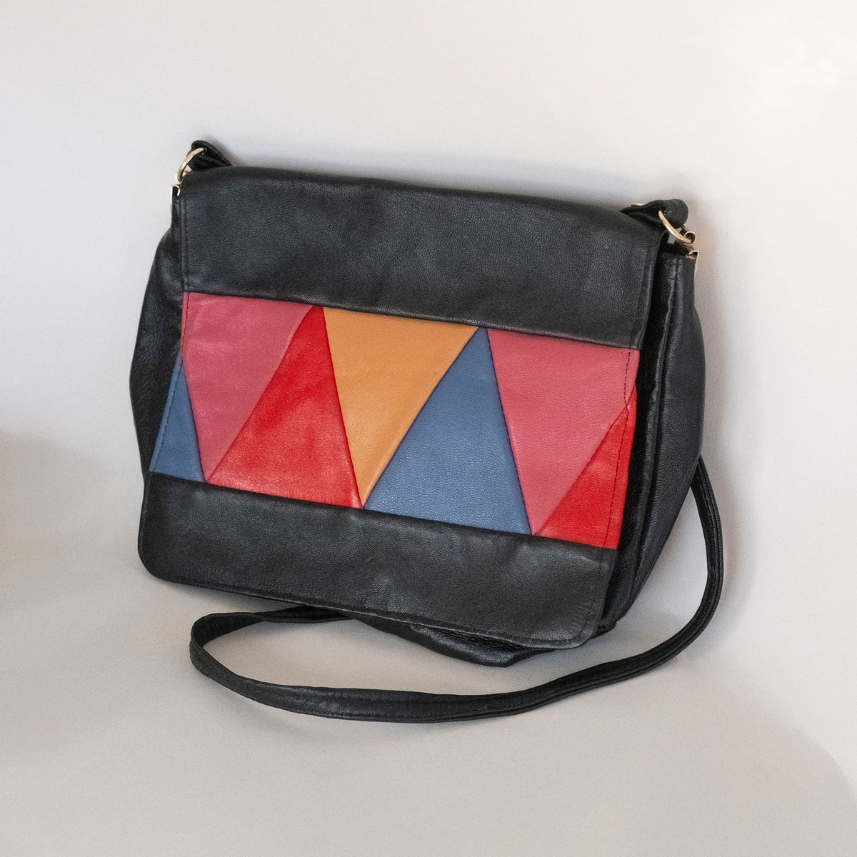 Graphic Leather Purse
