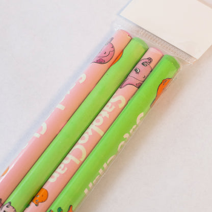 Satochan + Satokochan Wood Pencils