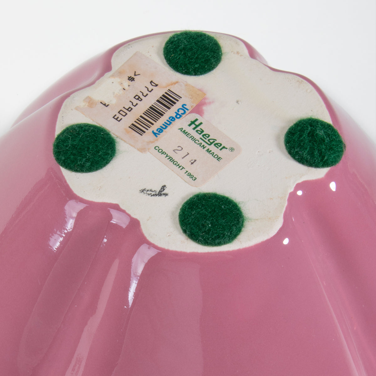 90s Pink Vase
