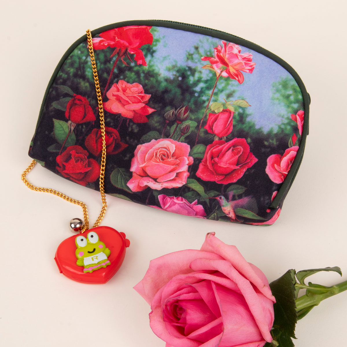 Blooming Rose Pouch