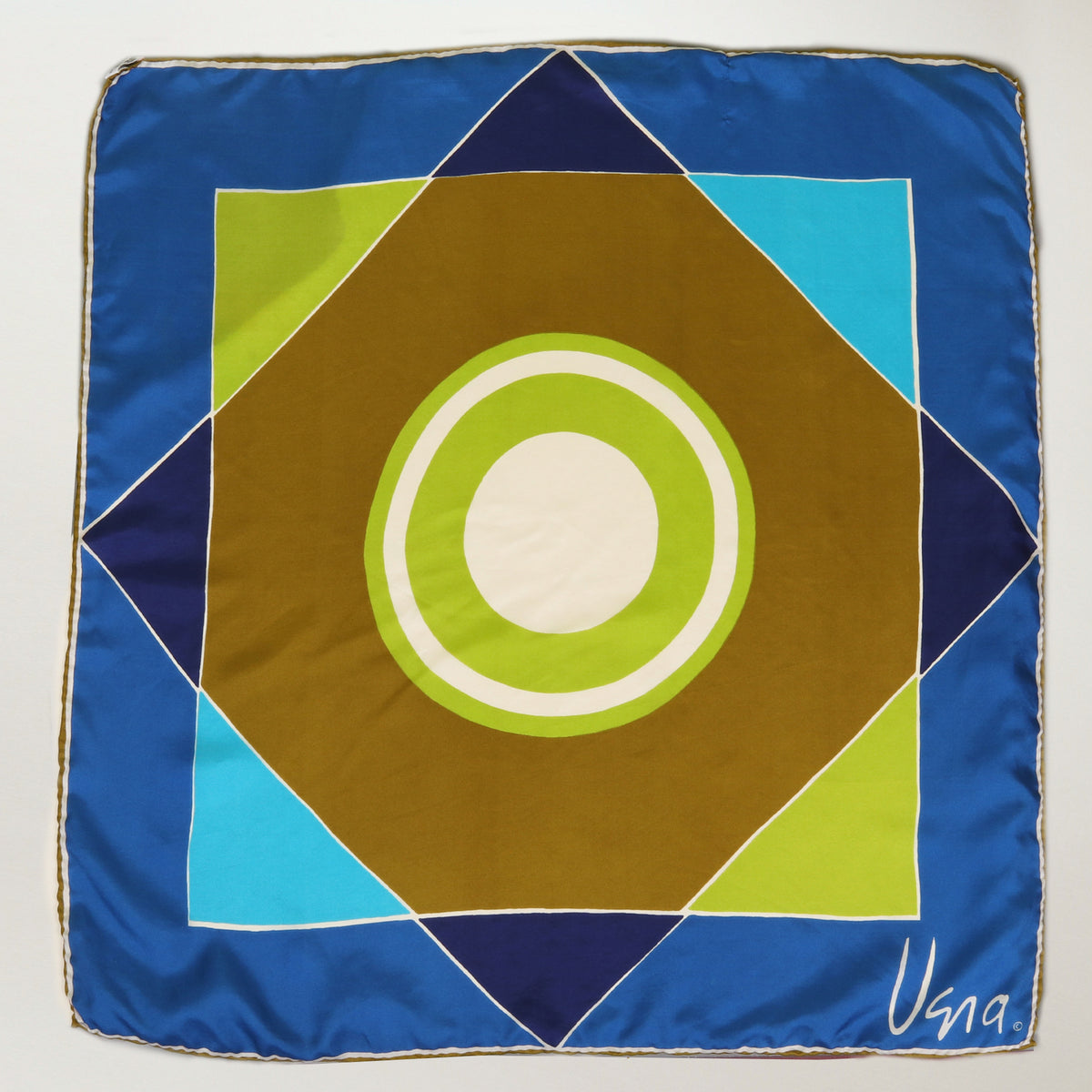 Vera Blue Green Scarf
