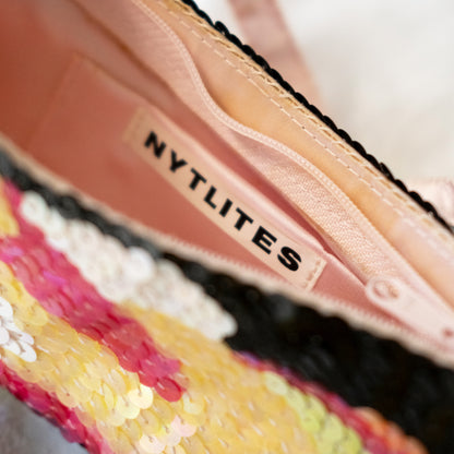 Multicolor Sequins Handbag