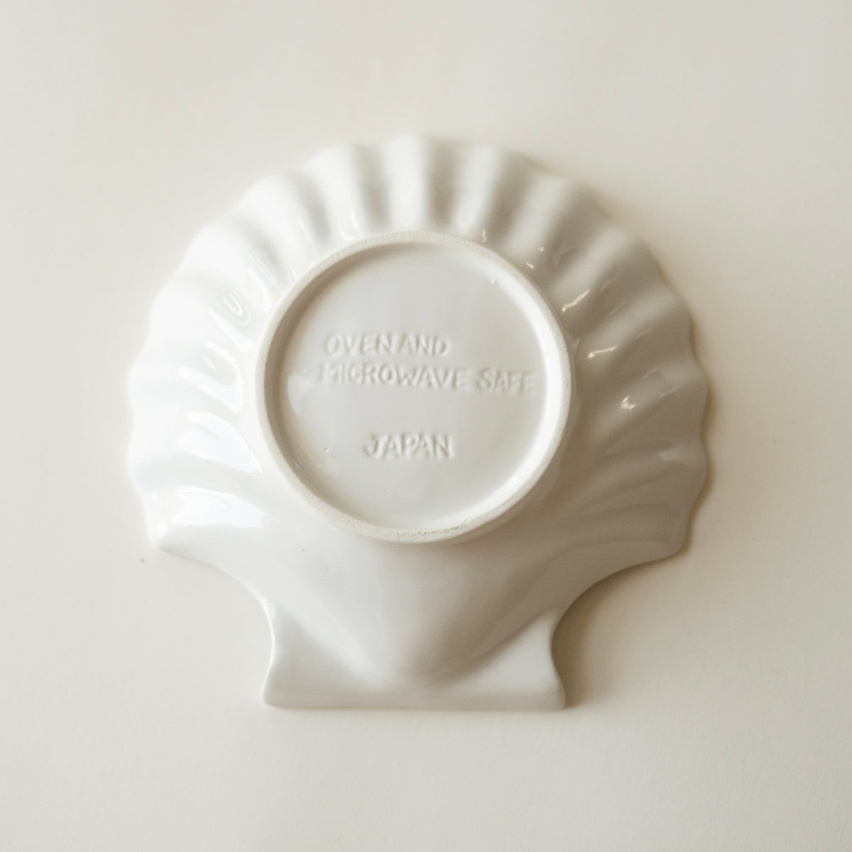 White Shell Plate