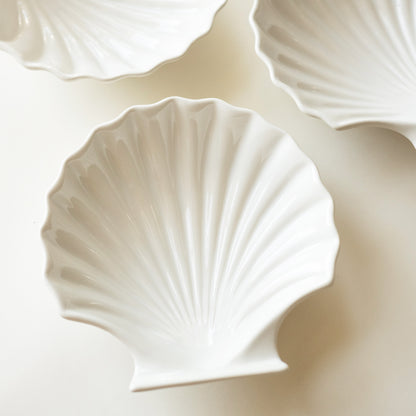 White Shell Plate