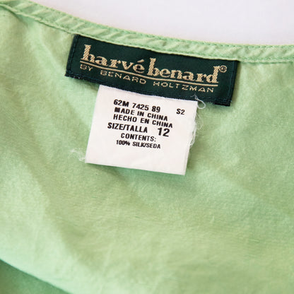 Silk Mint Tank Top | Size 12