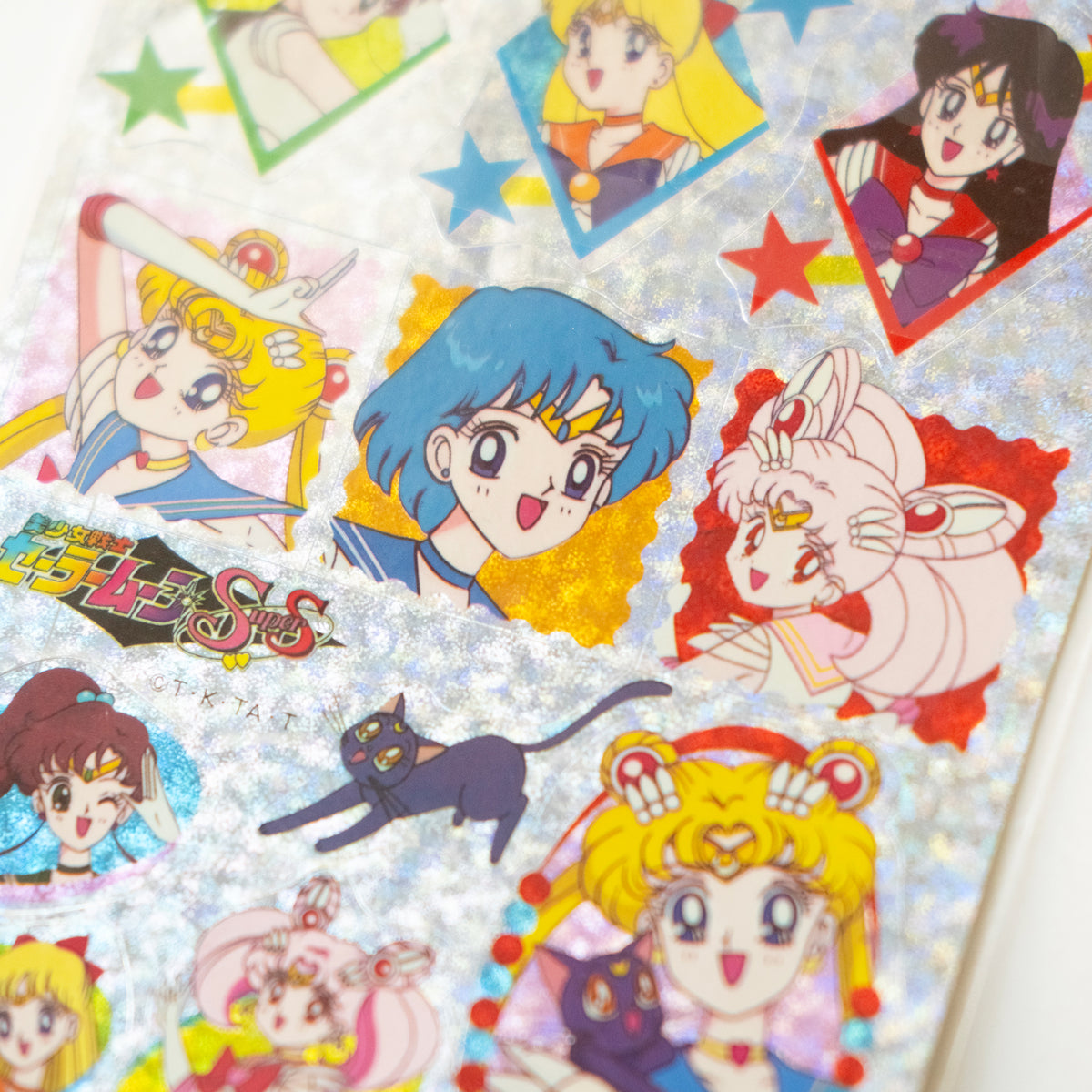 Sailor Moon Silver Sticker Sheet